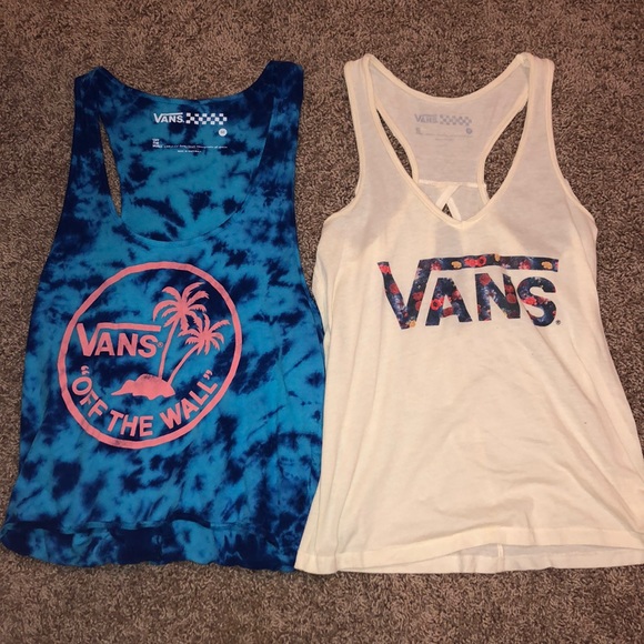 Vans Tops - TWO VANS TANK TOPS